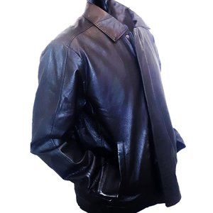 NUXUS BLACK LEATHER JACKET